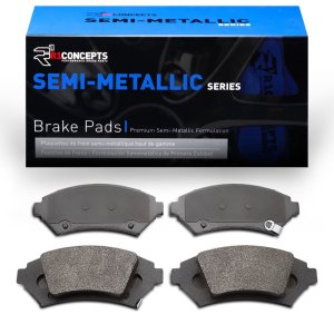 Pontiac Bonneville Brake Pads - Front - R1 Concepts - Semi Met - 2005